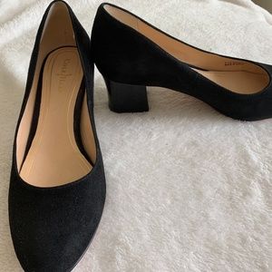 Cole Haan Black Suede 5/5 pump